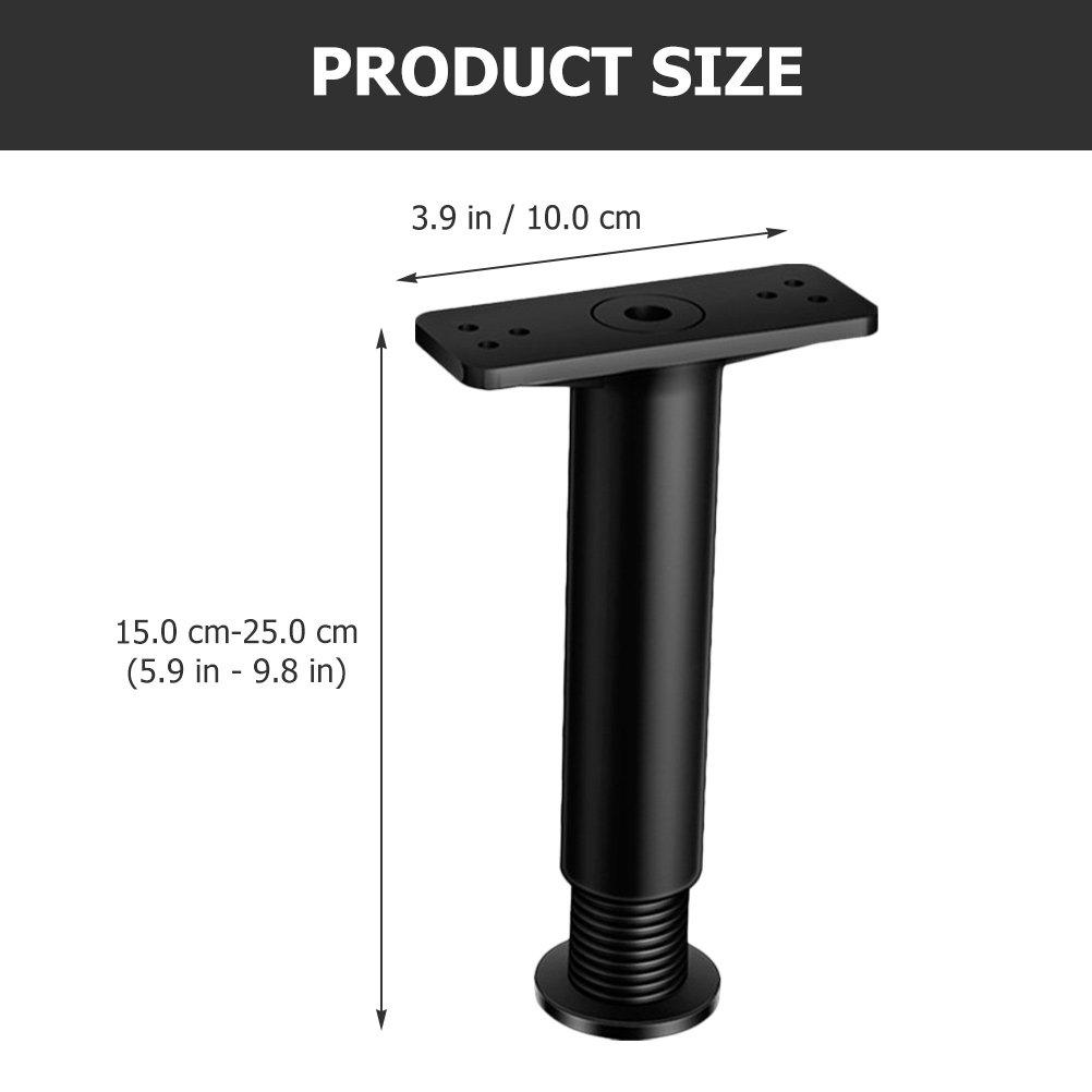 4Pcs Bed Support Legs Heavy Duty Adjustable Height Center Support Leg for Bed Frame Replacement Strong Load Bearing Floor
4Pcs Bed Support Legs Heavy Duty Adjustable Height Center Support Leg for Bed Frame Replacement Strong Load Bearing Floor