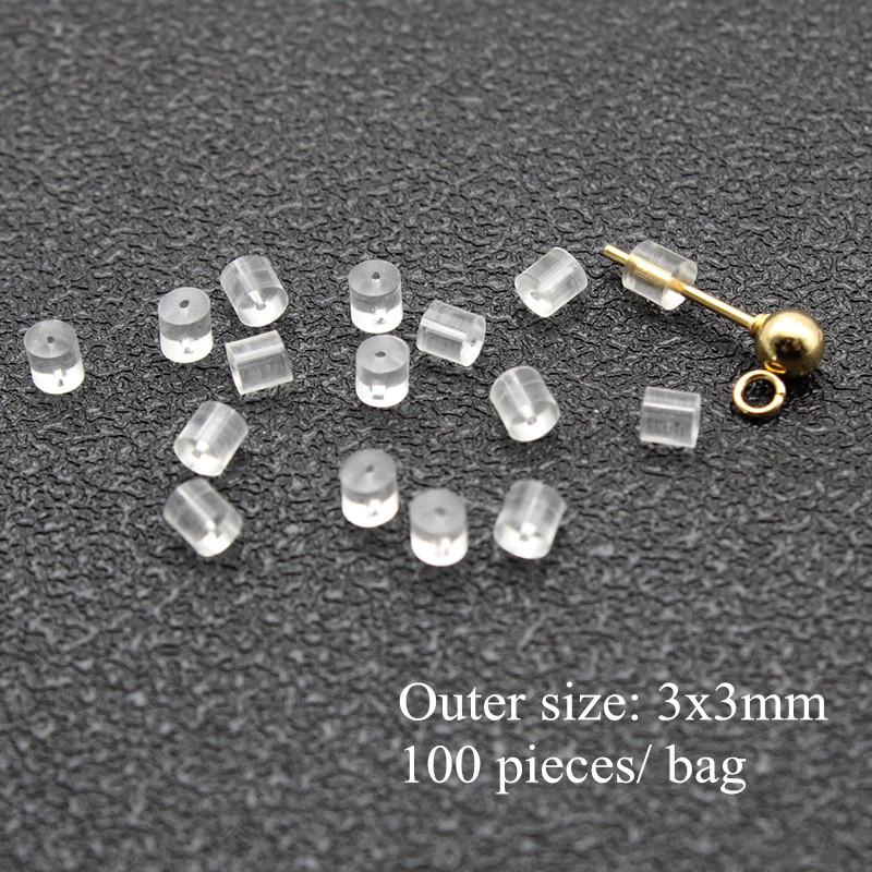 Earrings Screw Backs Anti-Pain Ear Clip Rubber Silicone Earring Back Stoppers for Stud Earrings Ear Plug Blocked Caps DIY Making
Earrings Screw Backs Anti-Pain Ear Clip Rubber Silicone Earring Back Stoppers for Stud Earrings Ear Plug Blocked Caps DIY Making