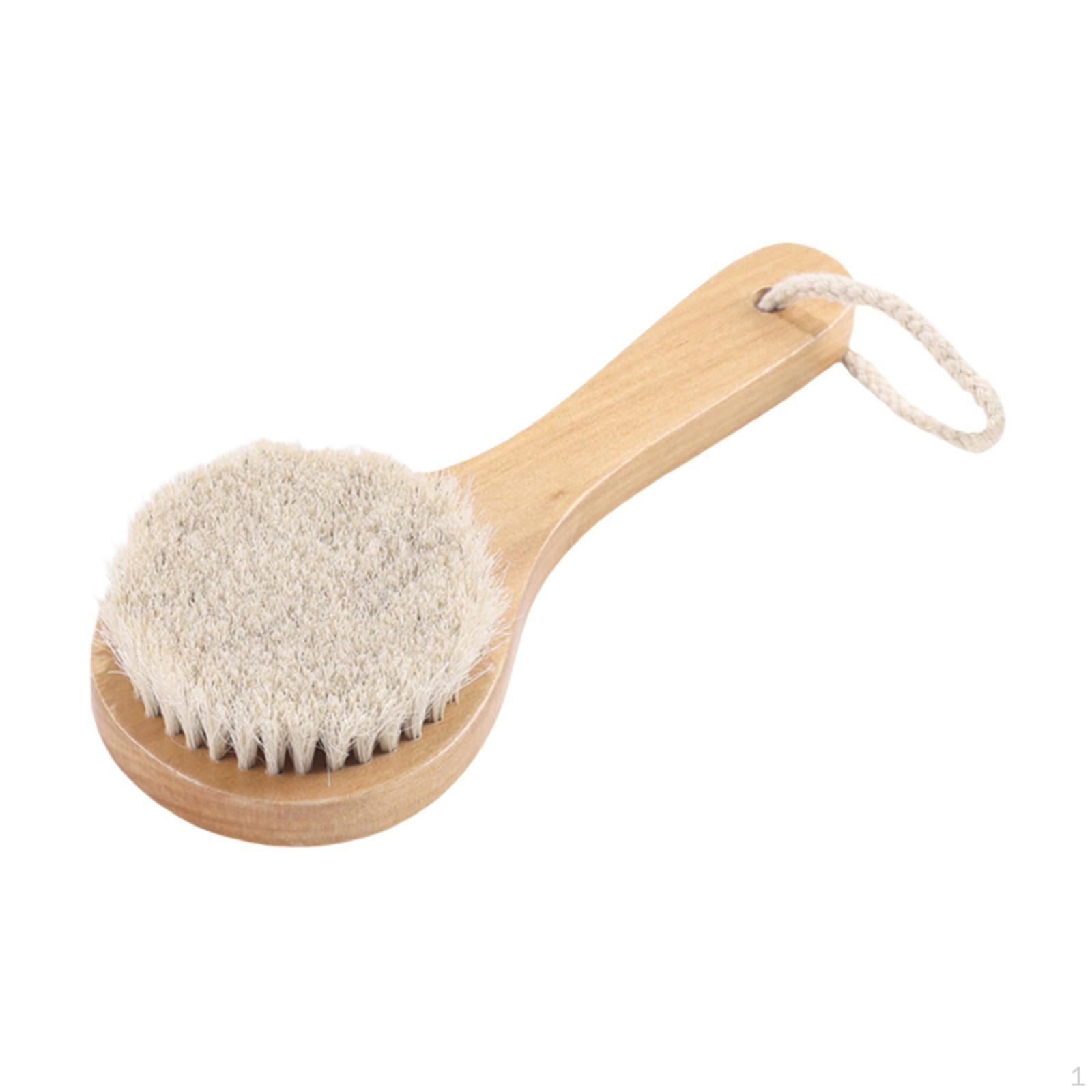 Bathing Back Brush Wood Handle Compact Anti Slip Easy Hanging Shower Scrubber Soft Bristles for at
Bathing Back Brush Wood Handle Compact Anti Slip Easy Hanging Shower Scrubber Soft Bristles for at
