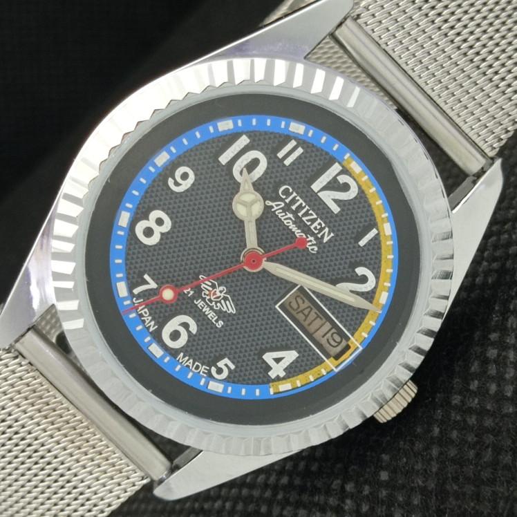 REFURBISHED VINTAGE CITIZEN AUTO 8200 JAPAN MENS D/D BLACK WATCH 610a-a317522-9 SKU610a-a317522
REFURBISHED VINTAGE CITIZEN AUTO 8200 JAPAN MENS D/D BLACK WATCH 610a-a317522-9 SKU610a-a317522