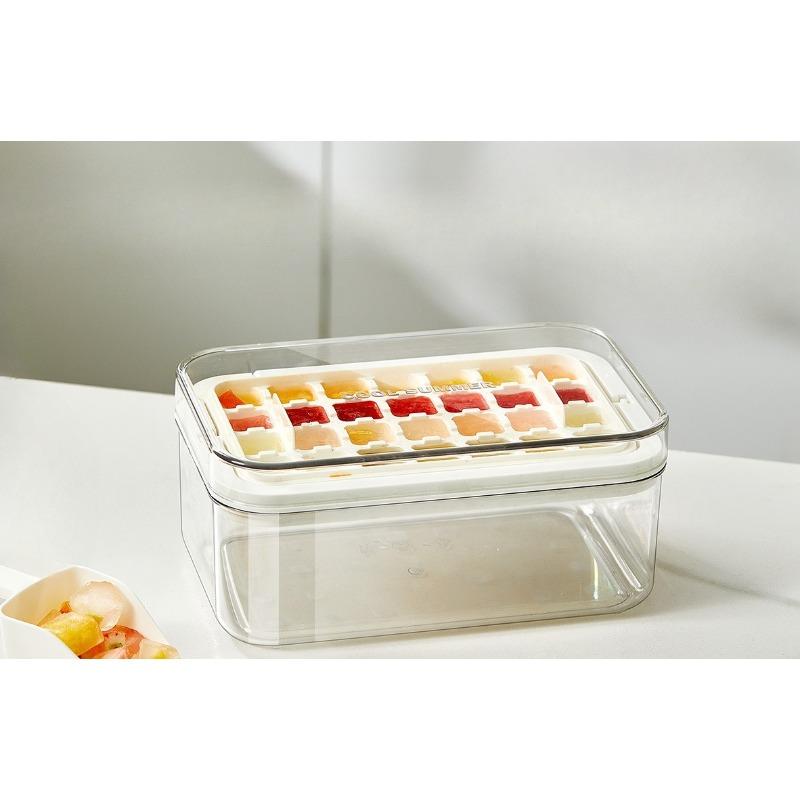 Flip and Press The Ice Cube Tray To Easily Remove The Ice. This Is A Household Ice Cube Mold for Making Ice and Storing Ice Cubes in A Covered Box. Single layer белый
Flip and Press The Ice Cube Tray To Easily Remove The Ice. This Is A Household Ice Cube Mold for Making Ice and Storing Ice Cubes in A Covered Box. Single layer белый
