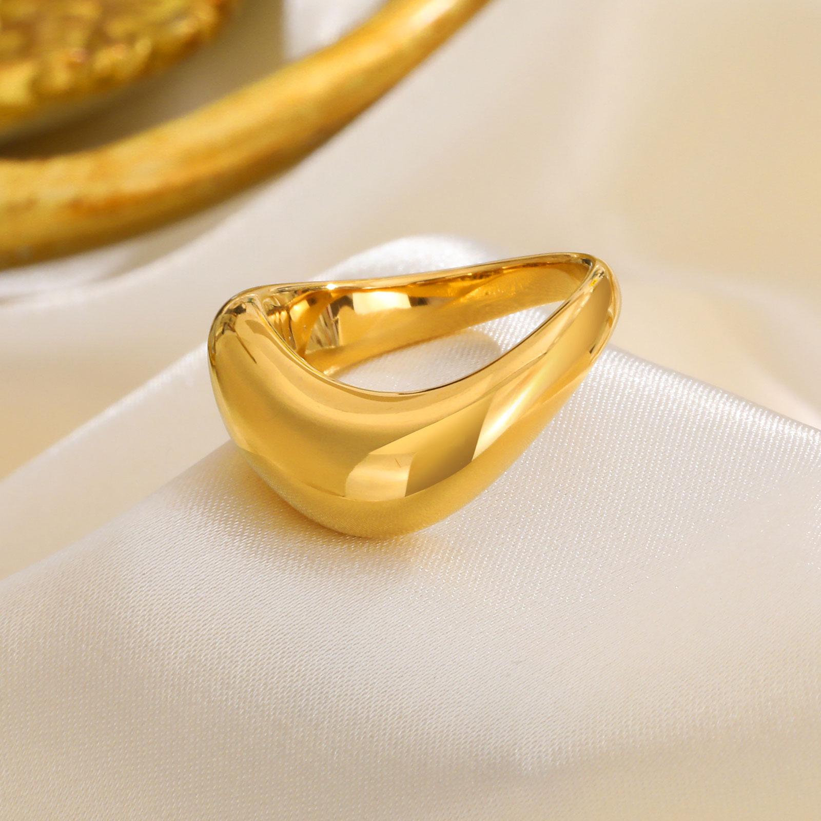 Minimalist Smooth Irregular Geometric Ring for Women,Gold Color Stainless Steel Rings,Vintage Jewelry Gift 9
Minimalist Smooth Irregular Geometric Ring for Women,Gold Color Stainless Steel Rings,Vintage Jewelry Gift 9