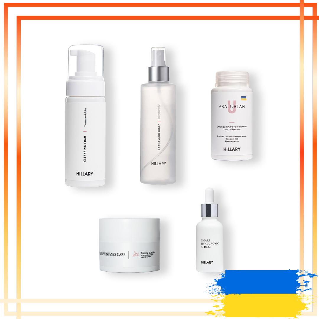 Комплекс для щоденного догляду за жирною та комбінованою шкірою Hillary Daily Care Complex For Oil Skin
Комплекс для щоденного догляду за жирною та комбінованою шкірою Hillary Daily Care Complex For Oil Skin