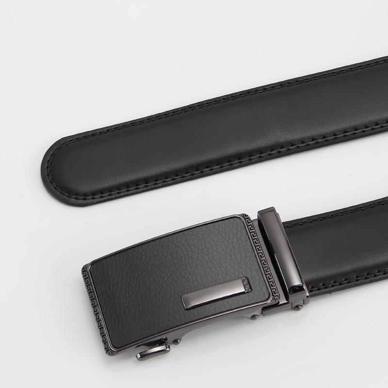 Мужской ремень из натуральной коровьей кожи Автоматическая пряжка Деловой и повседневный ремень из коровьей кожи второго слоя Мужской ремень Ремень 110-130CM
Мужской ремень из натуральной коровьей кожи Автоматическая пряжка Деловой и повседневный ремень из коровьей кожи второго слоя Мужской ремень Ремень 110-130CM