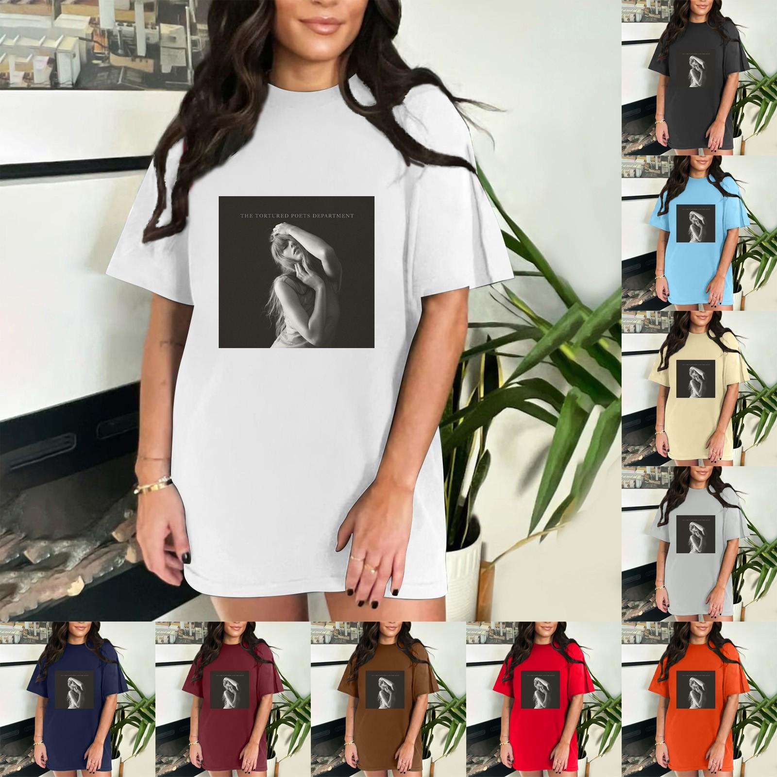 Summer Fashion Versatile Round Neck Short Sleeved Breathable Printed Women s Clothing
Summer Fashion Versatile Round Neck Short Sleeved Breathable Printed Women s Clothing