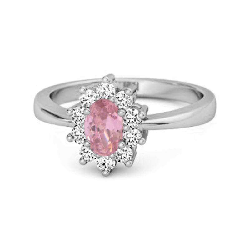 925 Sterling Silver Pink Topaz Classic Halo Women Wedding Ring 6.5 белого золота
925 Sterling Silver Pink Topaz Classic Halo Women Wedding Ring 6.5 белого золота