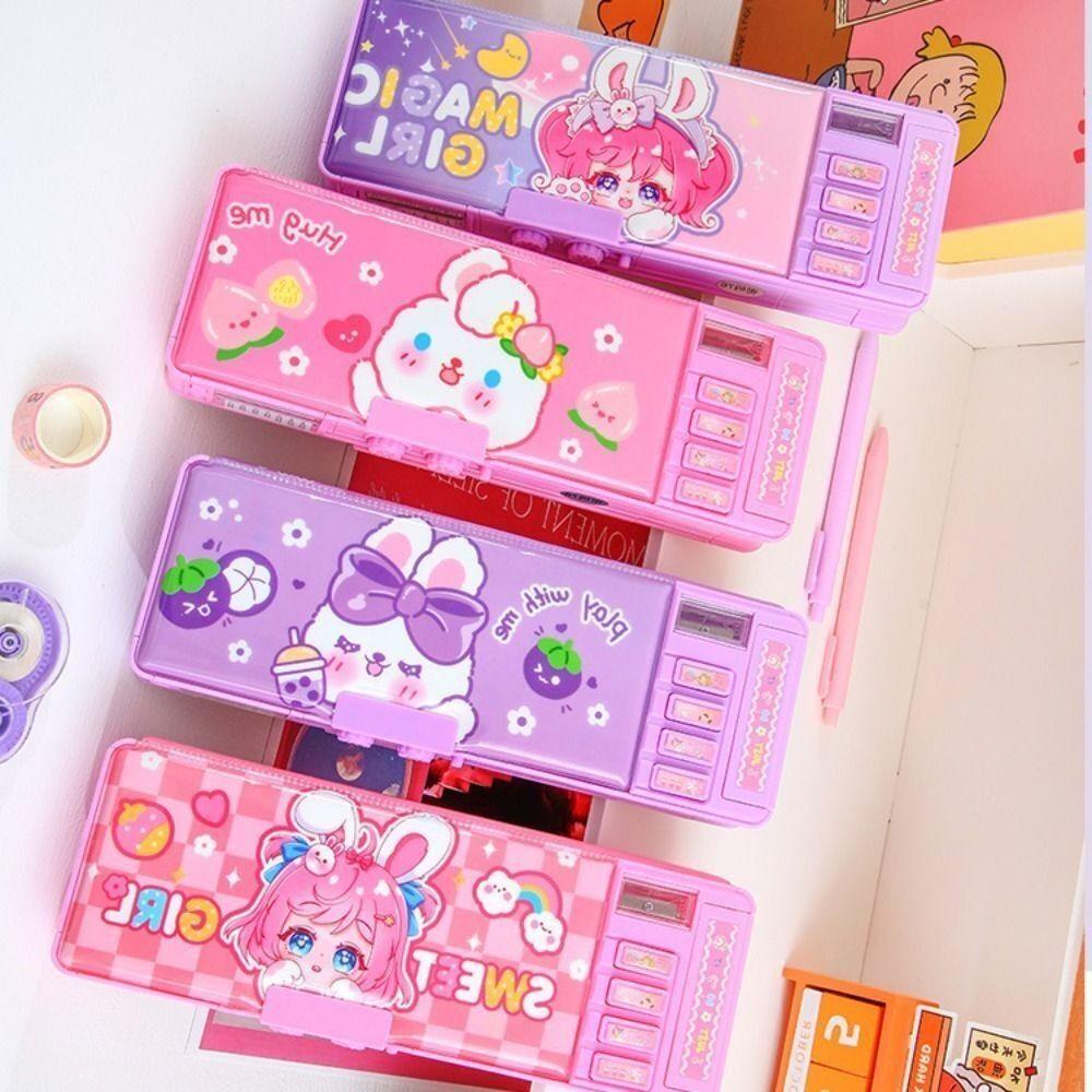 Double-layer Combination Lock Pencil Case Student Stationery Pencil Box Password Stationery Box
Double-layer Combination Lock Pencil Case Student Stationery Pencil Box Password Stationery Box
