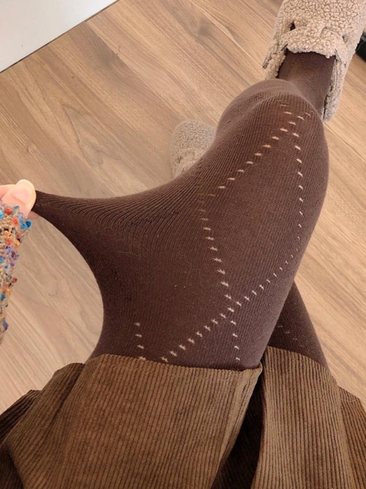 High Quality Hollow Rhombus Elastic Slimming Cotton Tights Women Autumn Winter Warm Sexy Stockings INS Style Bottomed Pantyhose One Size кавовий
High Quality Hollow Rhombus Elastic Slimming Cotton Tights Women Autumn Winter Warm Sexy Stockings INS Style Bottomed Pantyhose One Size кавовий