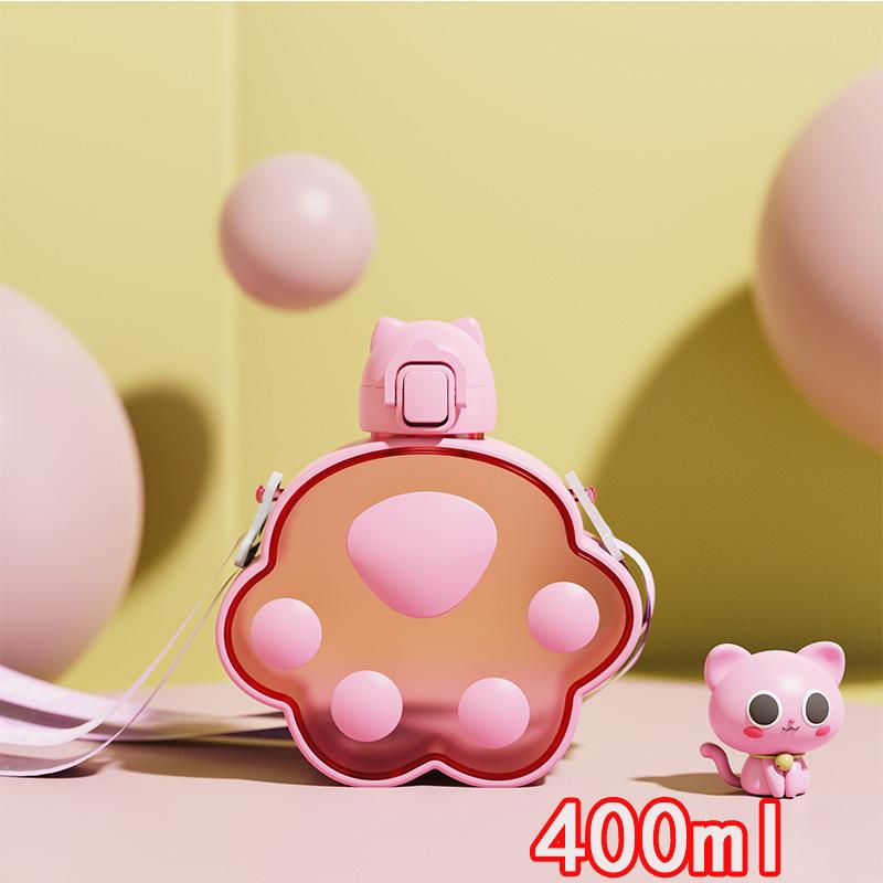 Мила пластикова пляшка для води у формі котячої лапки зі straw Kawaii Дитячі герметичні пляшки для пиття Спортзал Подорожі На відкритому повітрі Спортивний чайник 400ml рожевий
Мила пластикова пляшка для води у формі котячої лапки зі straw Kawaii Дитячі герметичні пляшки для пиття Спортзал Подорожі На відкритому повітрі Спортивний чайник 400ml рожевий