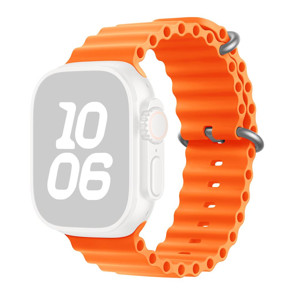 KALEBOL Ocean Silicone Band For Apple Watch Series 11 10 42mm/9 87 41mm/SE3 SE2 SE 6 5 4 40mm/3 2 1 38mm Breathable Soft Watch Strap C
KALEBOL Ocean Silicone Band For Apple Watch Series 11 10 42mm/9 87 41mm/SE3 SE2 SE 6 5 4 40mm/3 2 1 38mm Breathable Soft Watch Strap C