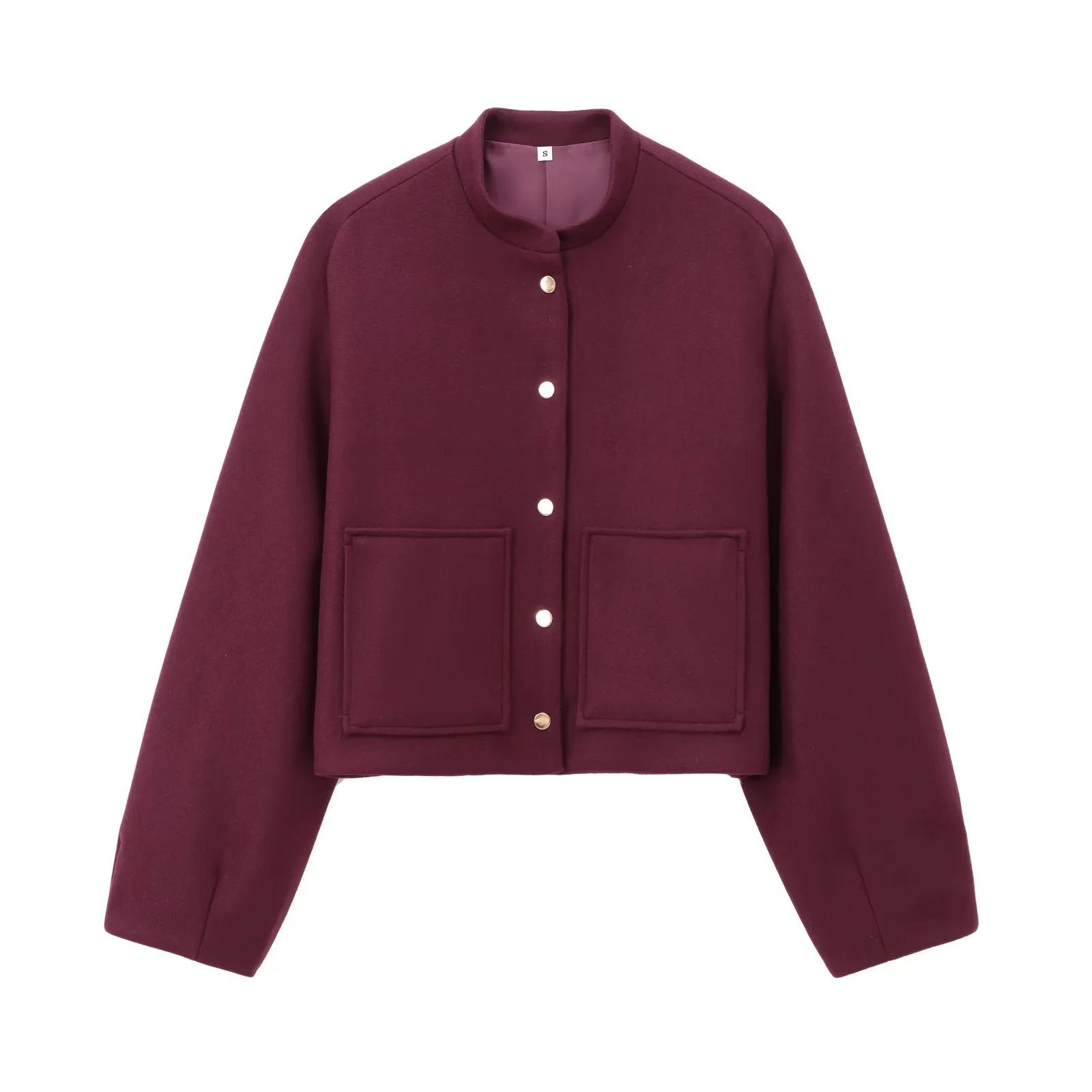 Women S Short Bomber Jacket With Pouch L темно-червоний колір
Women S Short Bomber Jacket With Pouch L темно-червоний колір