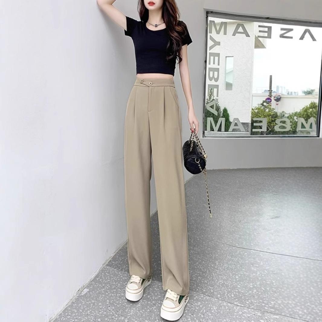 Women s Dusty Rose High Waist Wide Leg Ice Silk Pants - Petite Slim Fit XL (for 116-125 lbs)
Women s Dusty Rose High Waist Wide Leg Ice Silk Pants - Petite Slim Fit XL (for 116-125 lbs)