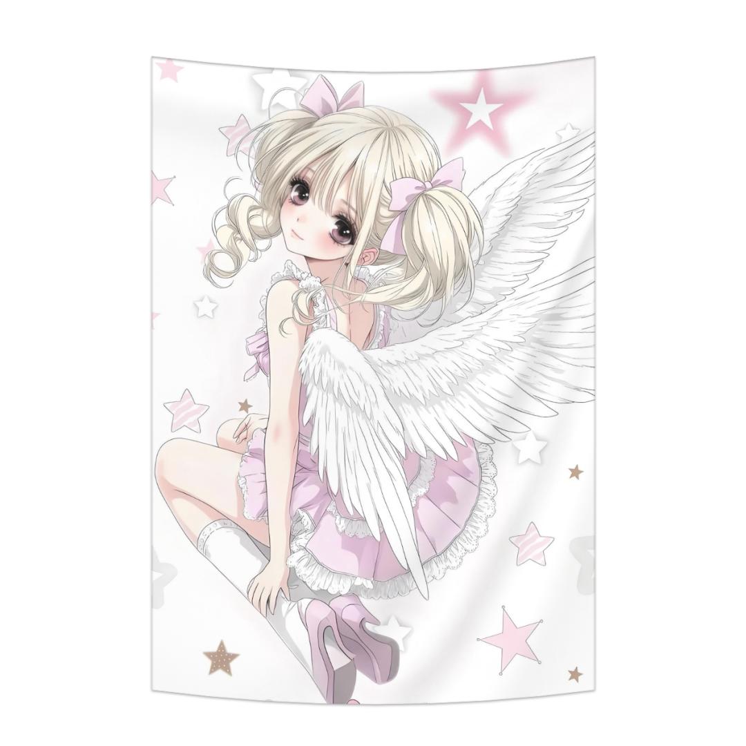 Sweet Anime Girl Tapestry Kawaii Cartoon Style With Cute Animals And Japanese Phrases Wall Decor Background Cloth 74x94cm(29x37in)
Sweet Anime Girl Tapestry Kawaii Cartoon Style With Cute Animals And Japanese Phrases Wall Decor Background Cloth 74x94cm(29x37in)
