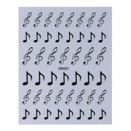 Yousheng Music Note Nail Art Stickers Self-adhesive DIY Vintage English Letter Manicure Decoration Decals Women Nail Accessories for Home
Yousheng Music Note Nail Art Stickers Self-adhesive DIY Vintage English Letter Manicure Decoration Decals Women Nail Accessories for Home
