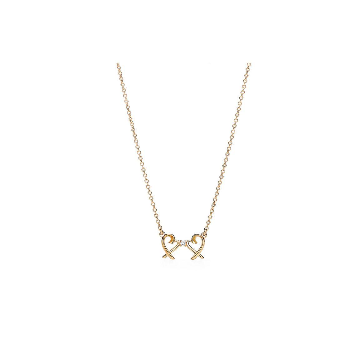 Tiffany & Co. Paloma Picasso Heart Pendant Necklace 18K Gold Diamond Women necklace 63058238 Gold,F
Tiffany & Co. Paloma Picasso Heart Pendant Necklace 18K Gold Diamond Women necklace 63058238 Gold,F
