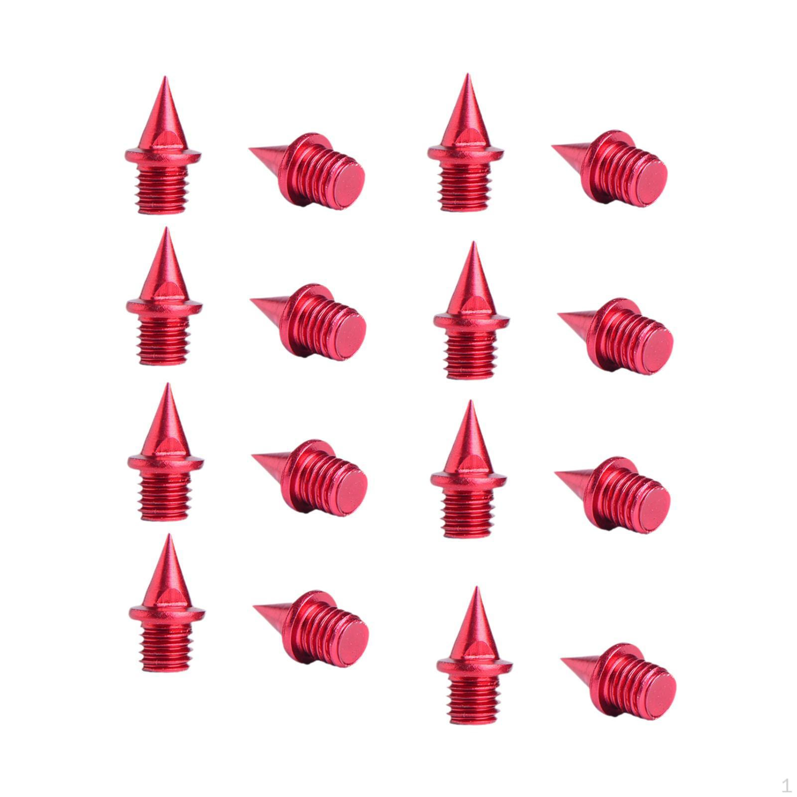 16 шт. сменных шипов для кроссовок 7 мм Metal Sprint Red
16 шт. сменных шипов для кроссовок 7 мм Metal Sprint Red