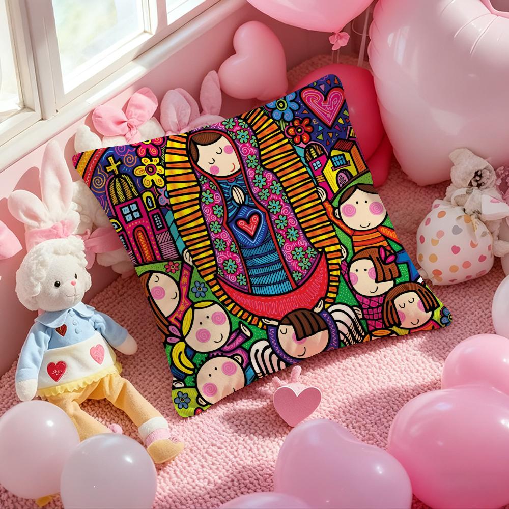 V-Virgin Mary Anime Children Cushion Cover Pattern Printed Pillowcase for Living Room Sofa Cushion Cover & Bedroom Decor 12x12Inch
V-Virgin Mary Anime Children Cushion Cover Pattern Printed Pillowcase for Living Room Sofa Cushion Cover & Bedroom Decor 12x12Inch