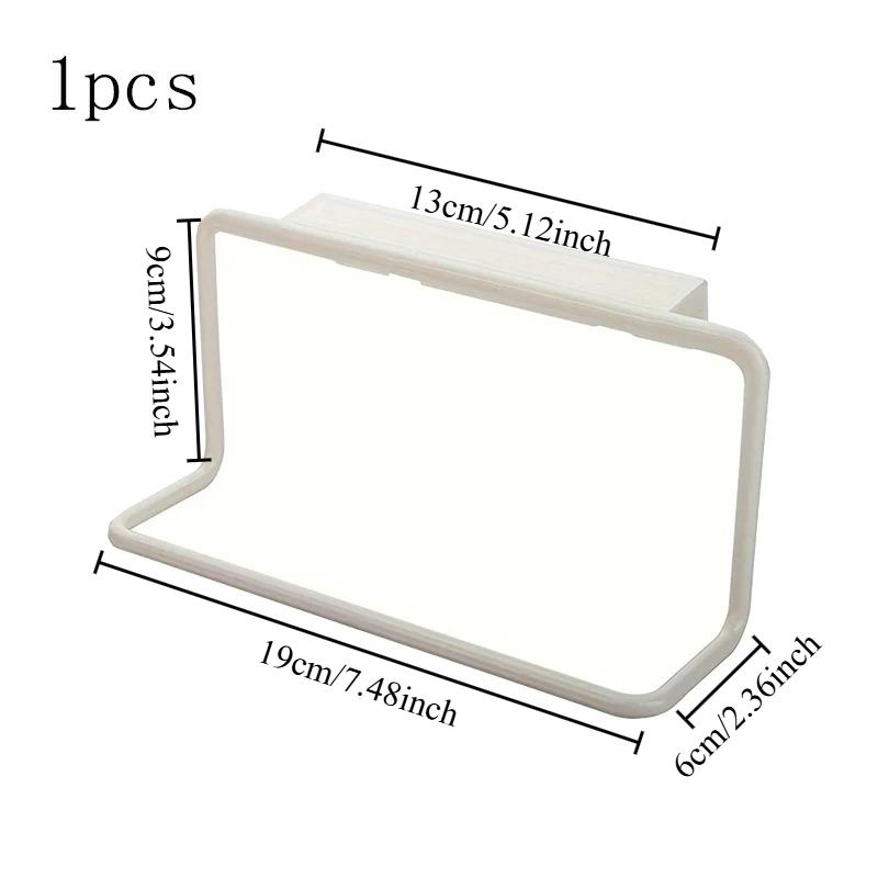 1PCS Cabinet Door Single Pole Towel Rack Plastic Non Marking Cloth Hanger Miscellaneous Items No Need To Drill Holes білий
1PCS Cabinet Door Single Pole Towel Rack Plastic Non Marking Cloth Hanger Miscellaneous Items No Need To Drill Holes білий