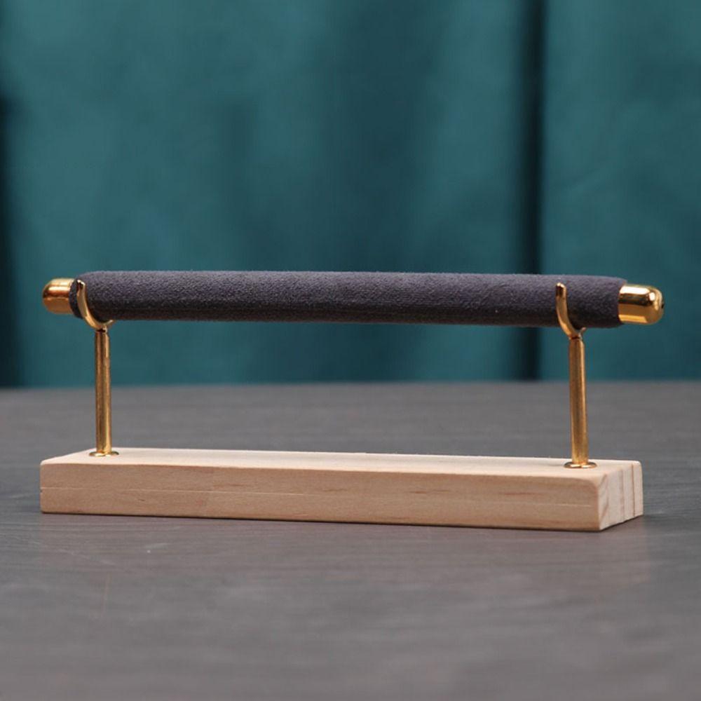 High Quality Wooden Base Rings Organizer Holder Velvet Removable Storage Rack Metal Rack Display Supplies Jewelry Display Stand
High Quality Wooden Base Rings Organizer Holder Velvet Removable Storage Rack Metal Rack Display Supplies Jewelry Display Stand