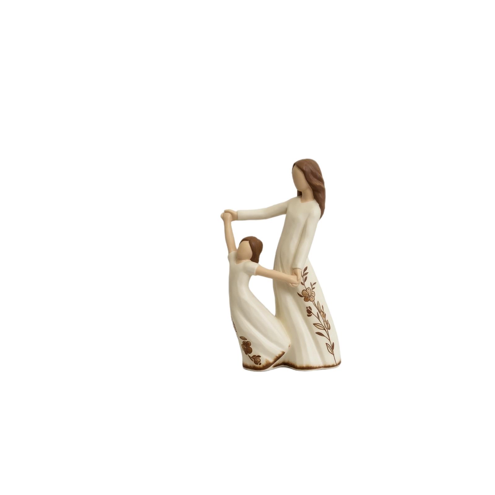 Mother Daughter Dancing Resin Statue Figurine Tabletop Decoration Sculpture for Home Office Display and Commemorative Occasion Gift One Size
Mother Daughter Dancing Resin Statue Figurine Tabletop Decoration Sculpture for Home Office Display and Commemorative Occasion Gift One Size