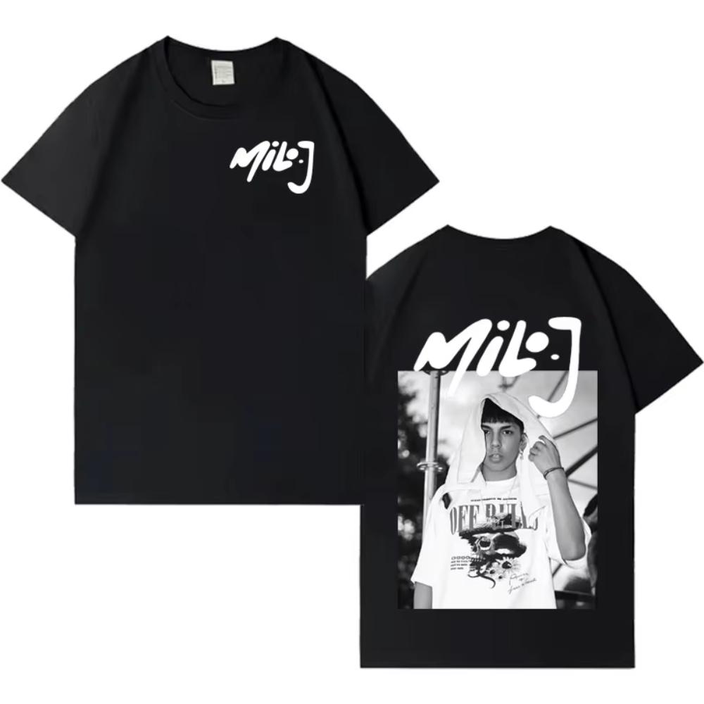 Rapper Milo J Trendy Graphic Cover Tshirt Unisexs Women Gothic T Shirts Aesthetic Crewneck Oversized Pure Cotton Short Sleeve Tee 3XL
Rapper Milo J Trendy Graphic Cover Tshirt Unisexs Women Gothic T Shirts Aesthetic Crewneck Oversized Pure Cotton Short Sleeve Tee 3XL