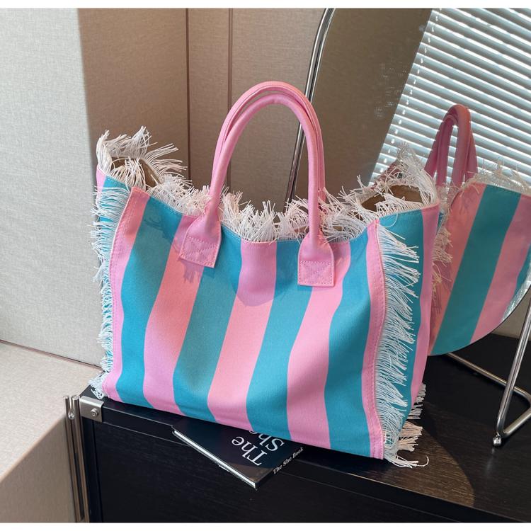 Large Capacity Popularity Canvas Tote Bags Color Matching Super Cool Shoulder Bags for Women 2026 Casual Fashion Style
Large Capacity Popularity Canvas Tote Bags Color Matching Super Cool Shoulder Bags for Women 2026 Casual Fashion Style
