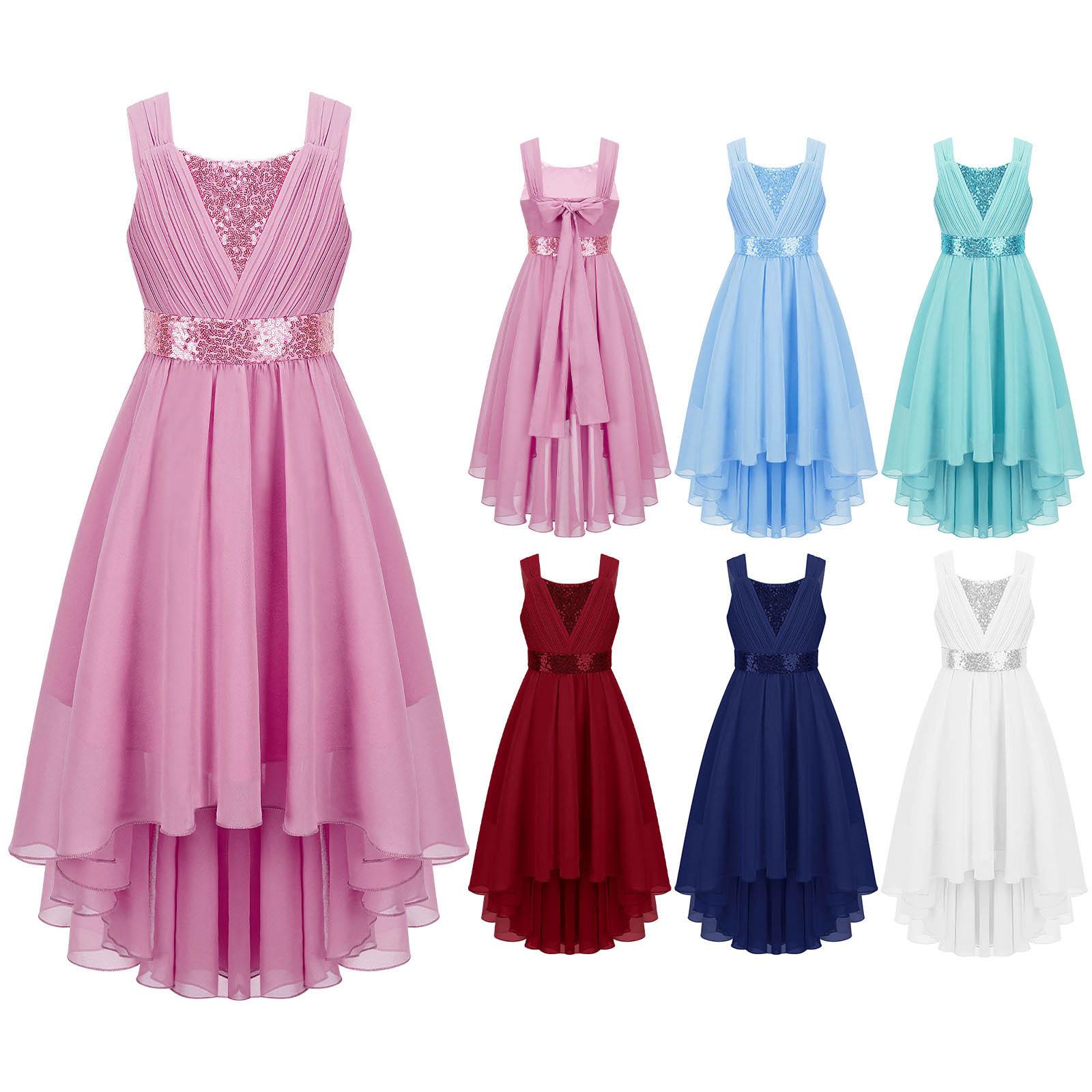 Kids Girls Sequin Summer Party Dress Sleeveless Elegant Evening Birthday Prom Wedding Flower Girl Dress 3-4 Years срібний
Kids Girls Sequin Summer Party Dress Sleeveless Elegant Evening Birthday Prom Wedding Flower Girl Dress 3-4 Years срібний