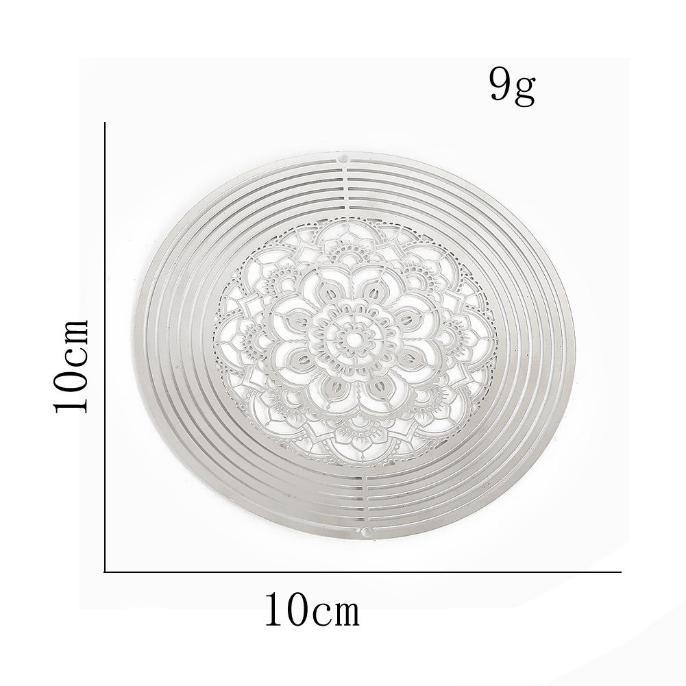 Mesmerizing Mandala Wind Spinner Hanging Stainless Steel 3D Flowing-Light DIY Wind Chimes Pendant Garden Yard Christmas Decor
Mesmerizing Mandala Wind Spinner Hanging Stainless Steel 3D Flowing-Light DIY Wind Chimes Pendant Garden Yard Christmas Decor