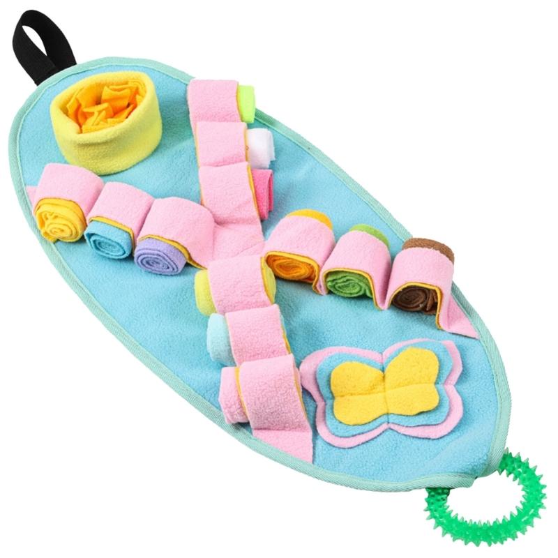 Dog Treat Dispensing Snuffle Toy Stuffed Chew Toy for Puppy Teething Soft Cute Blanket for Small Medium Dogs 1
Dog Treat Dispensing Snuffle Toy Stuffed Chew Toy for Puppy Teething Soft Cute Blanket for Small Medium Dogs 1