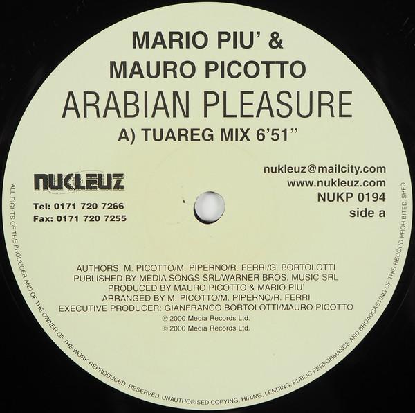 12inch Record MARIO PI & MAURO PICOTTO - Arabian Pleasure NUKP0194,NUKP01 Nukleuz 2000 UK Dance & Electronica Used
12inch Record MARIO PI & MAURO PICOTTO - Arabian Pleasure NUKP0194,NUKP01 Nukleuz 2000 UK Dance & Electronica Used