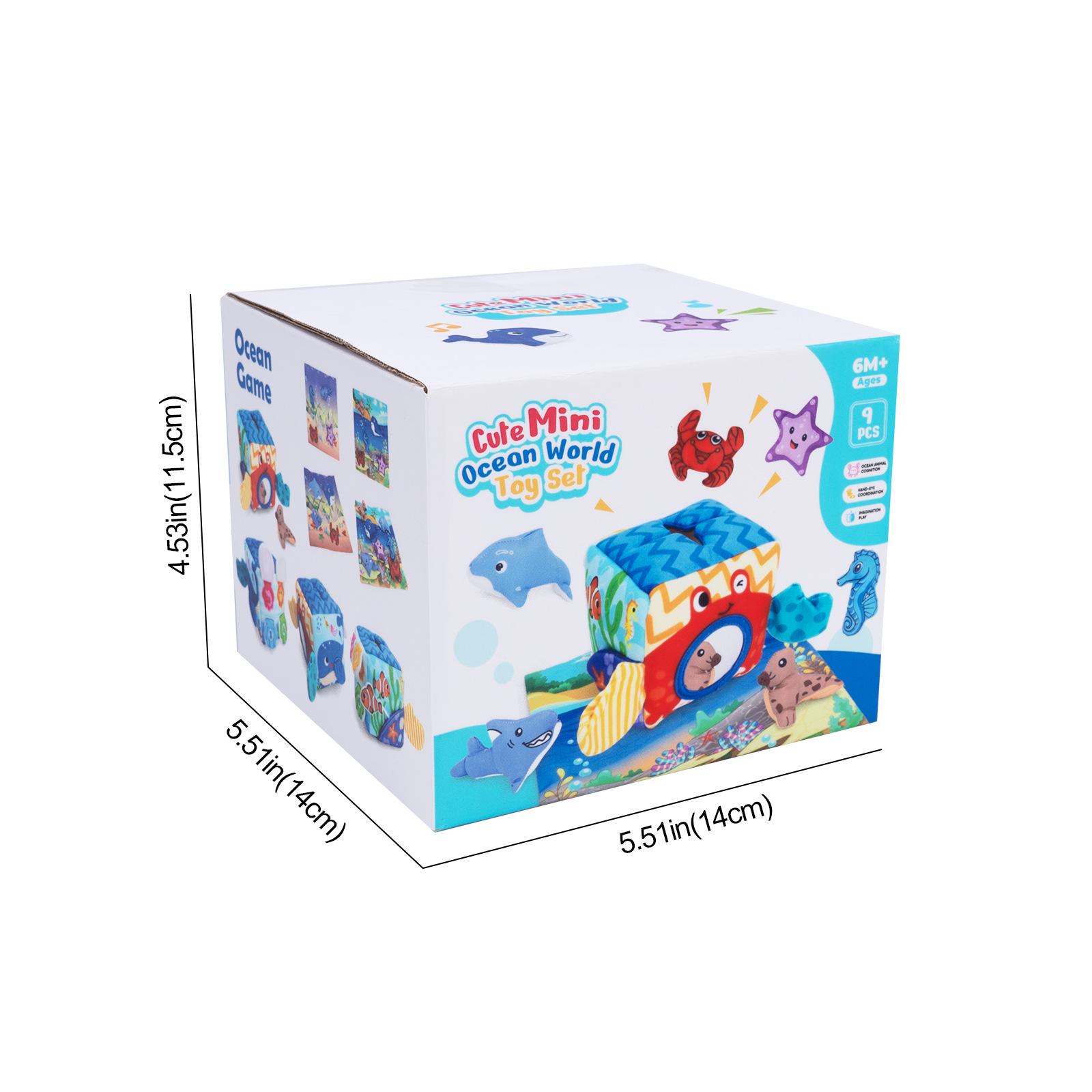 Underwater World Plush Toy Set for Early Learning and Storage
Underwater World Plush Toy Set for Early Learning and Storage