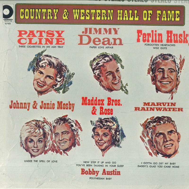 LP Record VARIOUS - Country & Western Hall Of Fame DLP605 Design Records 1966 US Folk
LP Record VARIOUS - Country & Western Hall Of Fame DLP605 Design Records 1966 US Folk