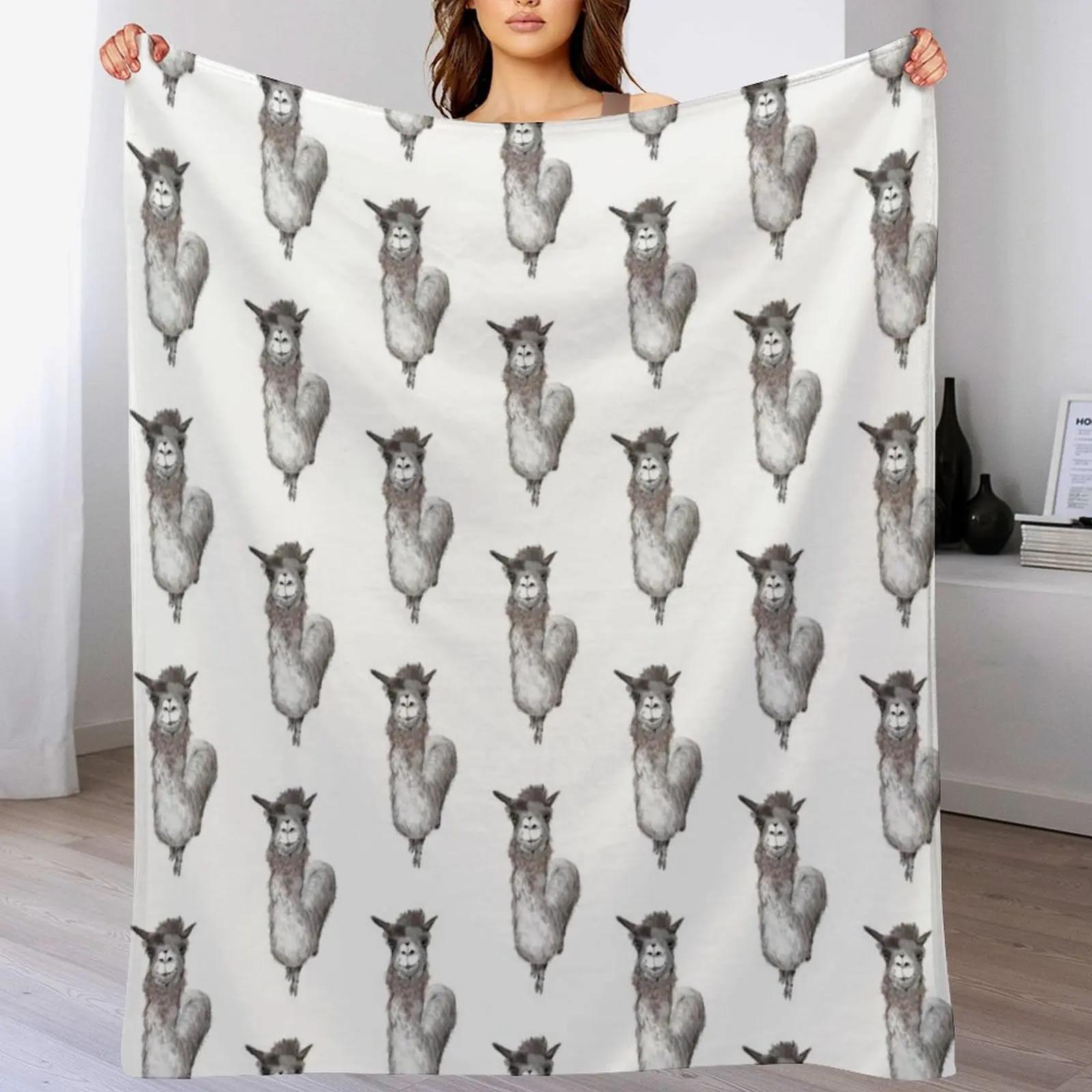 Alpaca Stare Down Throw Blanket Compact Warm Blanket for Car Road Trip 102x76cm(40x30in)
Alpaca Stare Down Throw Blanket Compact Warm Blanket for Car Road Trip 102x76cm(40x30in)