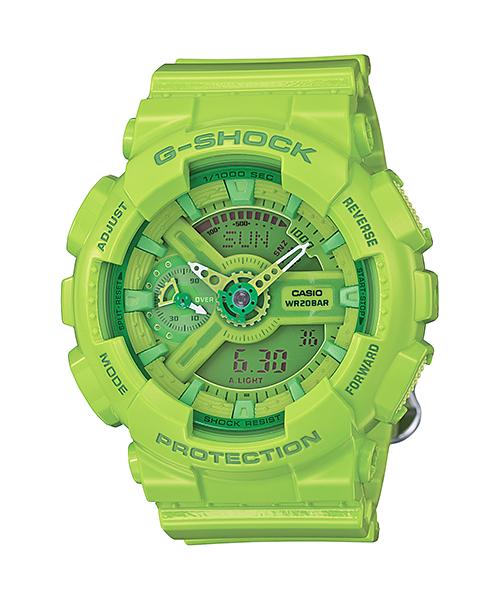 Casio Men s Resin 200M Water Resistant Digital Shock Resistant Quartz Watch GMA-S110CC-3A зелёный
Casio Men s Resin 200M Water Resistant Digital Shock Resistant Quartz Watch GMA-S110CC-3A зелёный