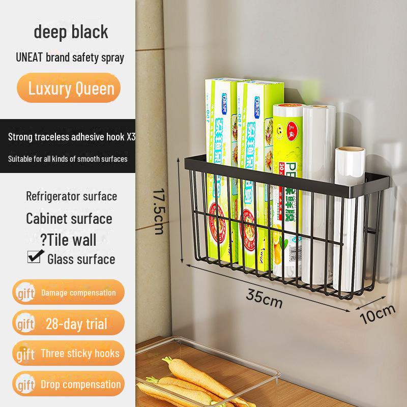 Многофункциональная боковая полка для холодильника на кухне - подвесное хранилище без перфорации для приправ
Многофункциональная боковая полка для холодильника на кухне - подвесное хранилище без перфорации для приправ