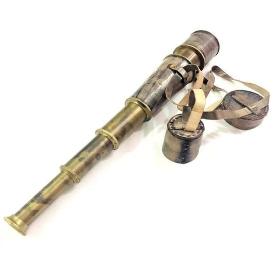Brass Spyglass Telescope Antique Nautical Monocular Office Desk Decor Maritime Gift Explorer Collectible
Brass Spyglass Telescope Antique Nautical Monocular Office Desk Decor Maritime Gift Explorer Collectible