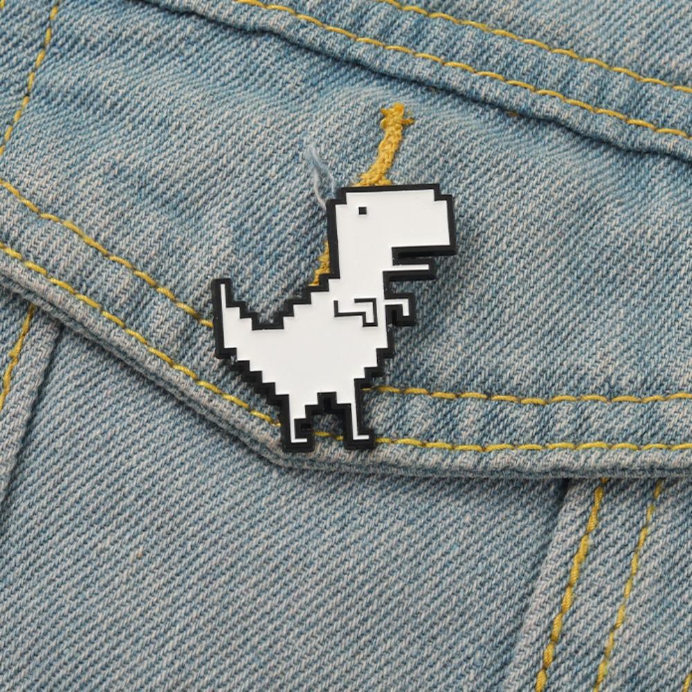 Pixel Style Enamel Pins Tyrannosaurus Rex Lapel Badges Cute Kawaii Brooches Kids Friends
Pixel Style Enamel Pins Tyrannosaurus Rex Lapel Badges Cute Kawaii Brooches Kids Friends