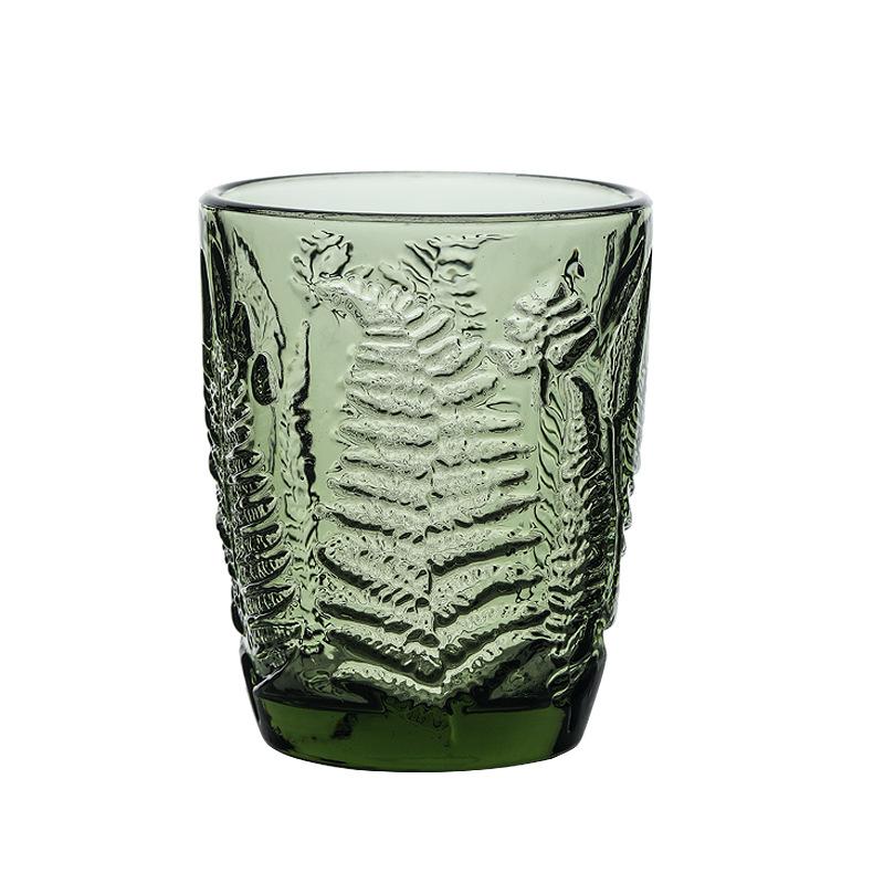 Vintage Relief Glass Cup with Leaf Pattern in Green Thick Design Mid Century Style High Aesthetic for Home Drinkware Decor 290ml
Vintage Relief Glass Cup with Leaf Pattern in Green Thick Design Mid Century Style High Aesthetic for Home Drinkware Decor 290ml