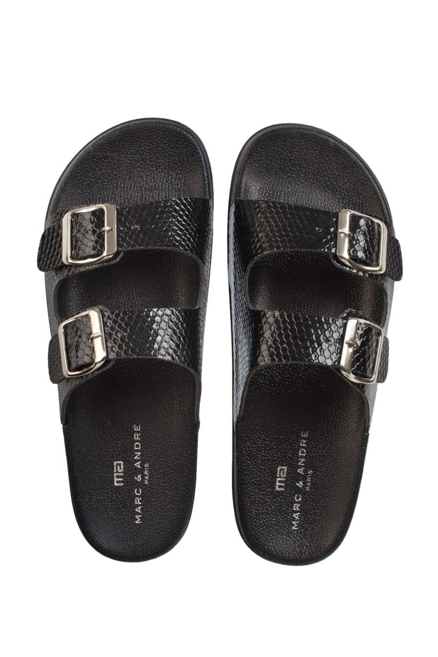Шльопанці Marc & Andre (83788) 40 прозорий колір чорний
Шльопанці Marc & Andre (83788) 40 прозорий колір чорний