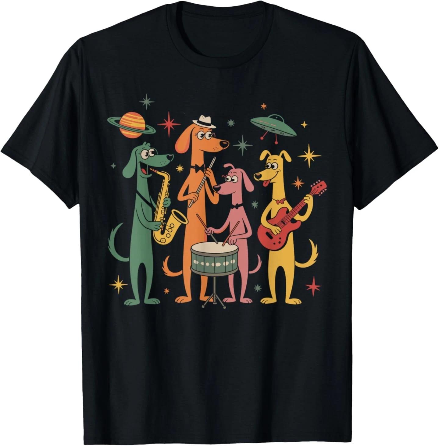 Vintage Mid Century Modern Look Dogs Band 50s 60s Style T-Shirt 3XL
Vintage Mid Century Modern Look Dogs Band 50s 60s Style T-Shirt 3XL