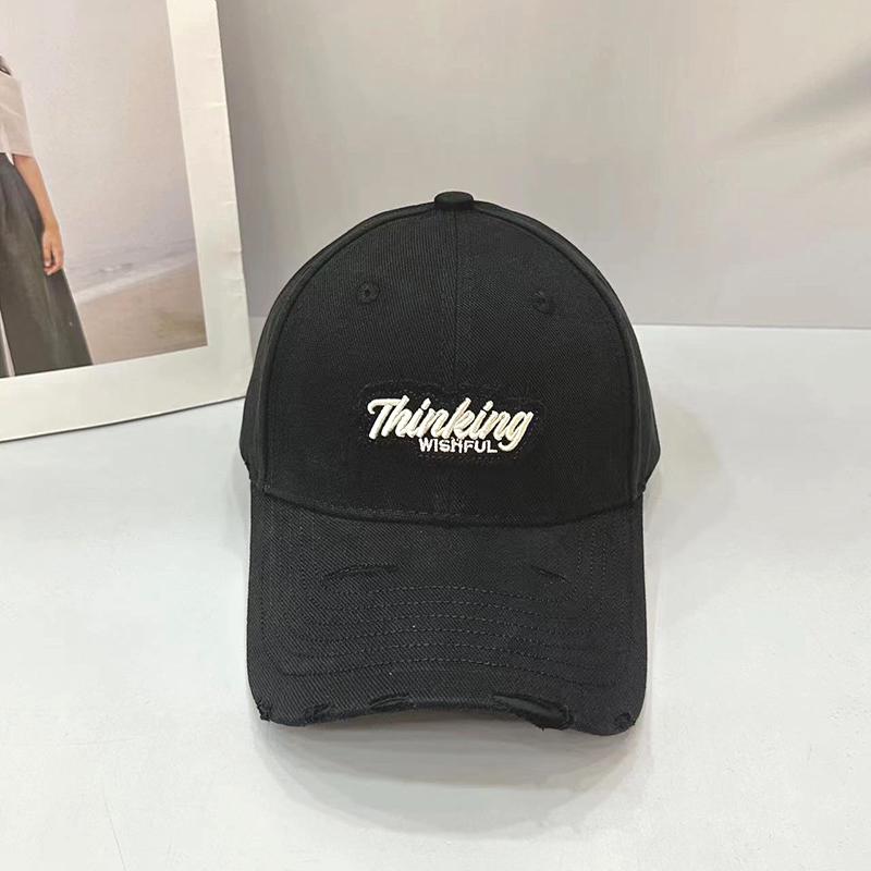 Fashion Letter Embroidery Baseball Hat for Women Summer Cotton Solid Color Peaked Sunshade Duck Tongue Cap Unisex Outdoor Hat Adjustable чорний
Fashion Letter Embroidery Baseball Hat for Women Summer Cotton Solid Color Peaked Sunshade Duck Tongue Cap Unisex Outdoor Hat Adjustable чорний