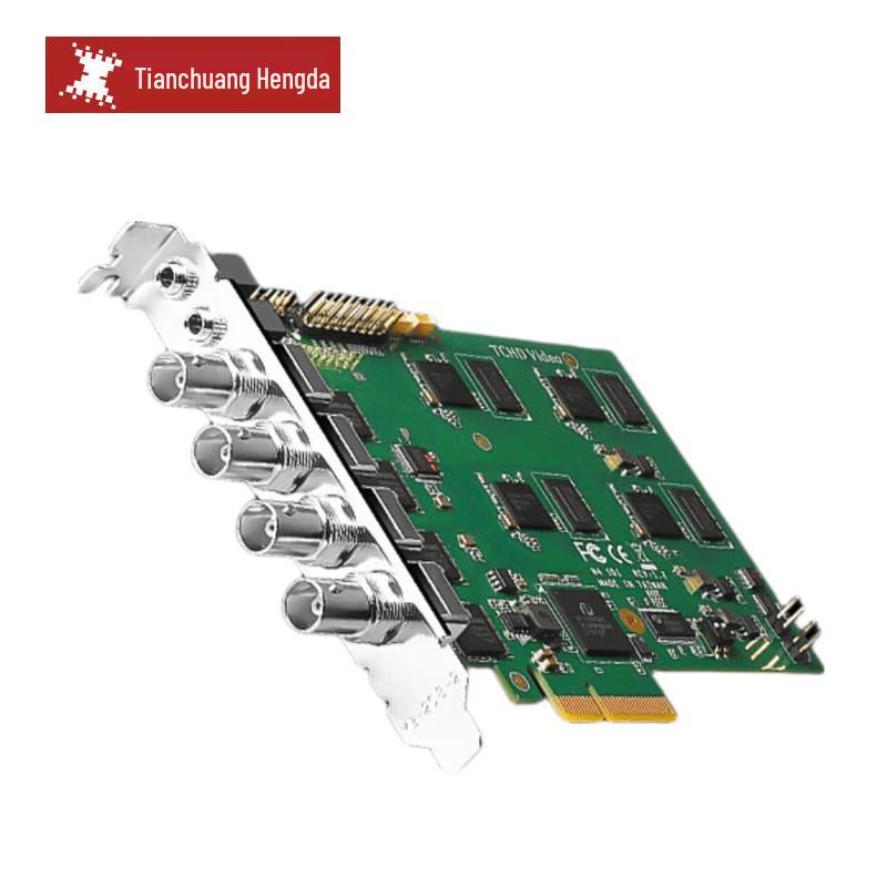 TCHD Video TC-542N4 4-Channel 1080P SDI PCIe Capture Card
TCHD Video TC-542N4 4-Channel 1080P SDI PCIe Capture Card