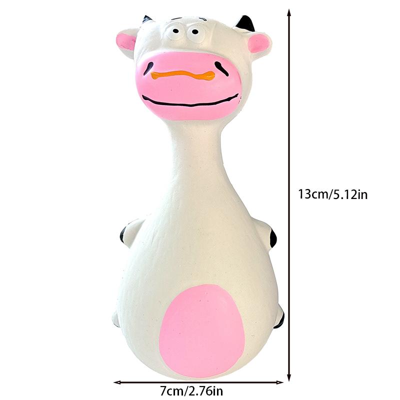 Soft Rubber Chewy Dog Toys Squeaky Interactive Throwing Games Cute And Fun Suitable For Small And Medium-Sized Dogs белый
Soft Rubber Chewy Dog Toys Squeaky Interactive Throwing Games Cute And Fun Suitable For Small And Medium-Sized Dogs белый