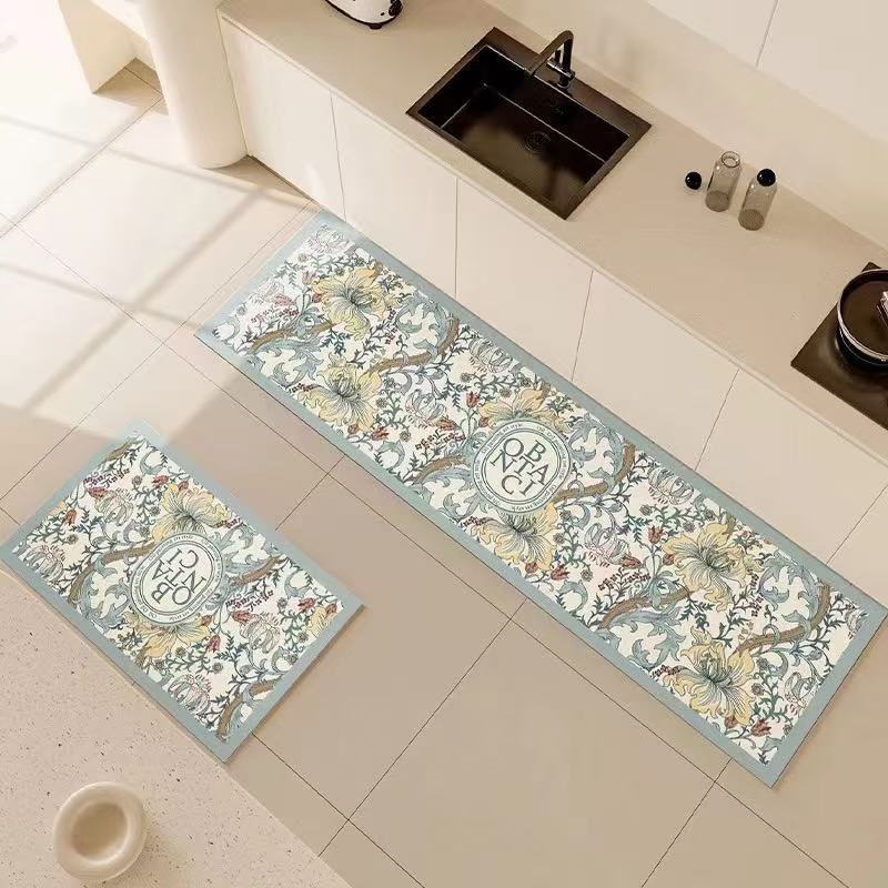 VIKAMA 1/2pcs Modern Light Luxury Kitchen Floor Mats Kitchen Accessories Anti-Slip Corridor Carpets Bathroom Absorbent Foot MATS 40x60cm 1pc
VIKAMA 1/2pcs Modern Light Luxury Kitchen Floor Mats Kitchen Accessories Anti-Slip Corridor Carpets Bathroom Absorbent Foot MATS 40x60cm 1pc