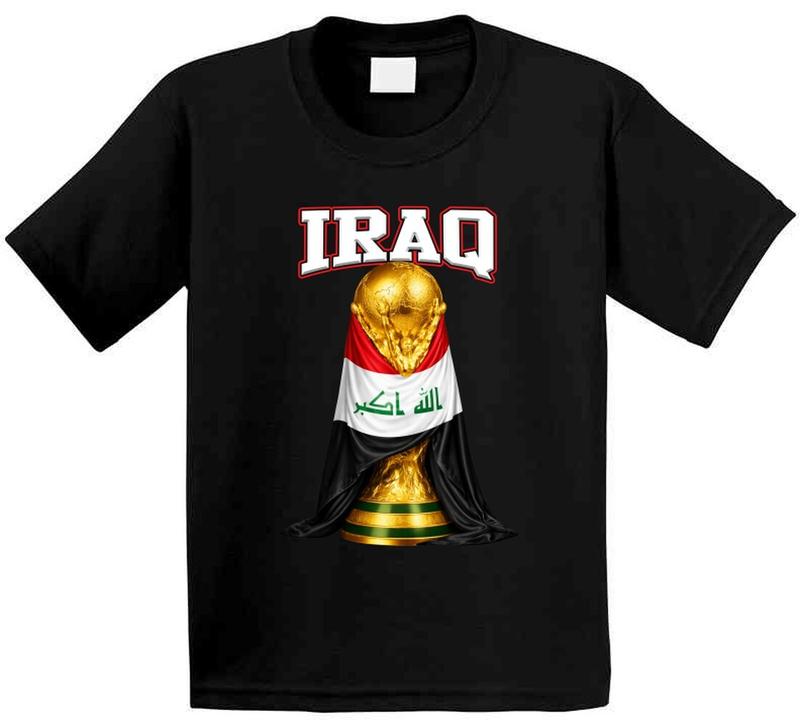 Iraq World Cup Soccer Sports Fan Unisex T-Shirt XXL
Iraq World Cup Soccer Sports Fan Unisex T-Shirt XXL