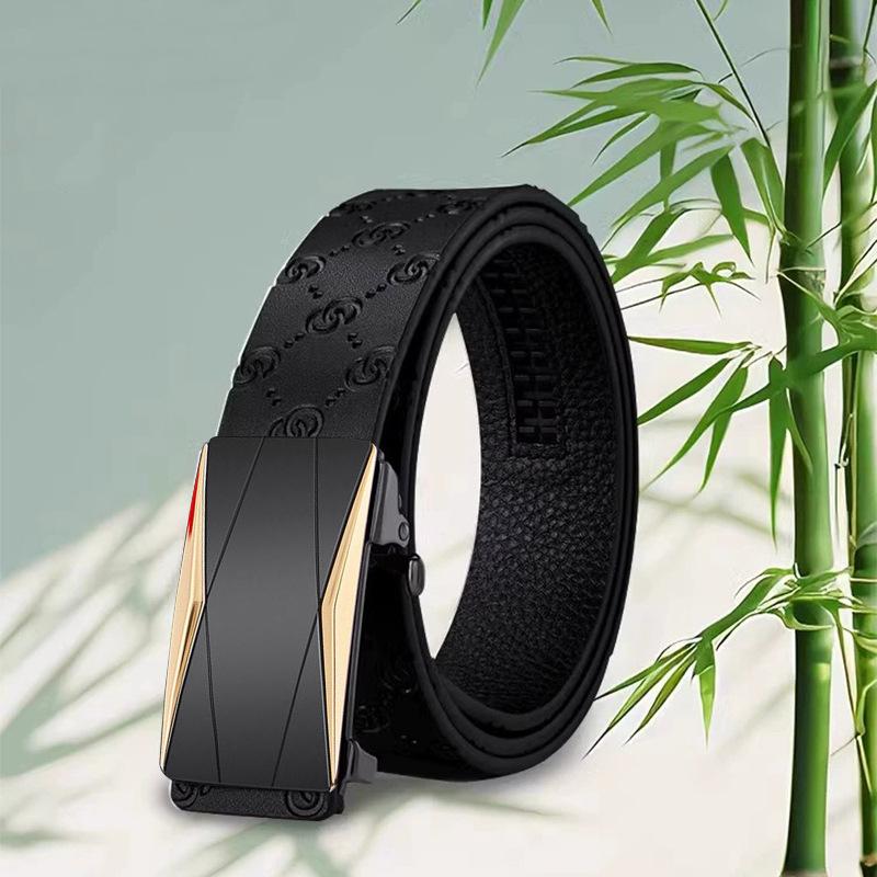 Leather Belt Casual Men S Automatic Buckle Belt Cowhide Young People Versatile Middle-Aged And Young Men S Belt 130cm
Leather Belt Casual Men S Automatic Buckle Belt Cowhide Young People Versatile Middle-Aged And Young Men S Belt 130cm