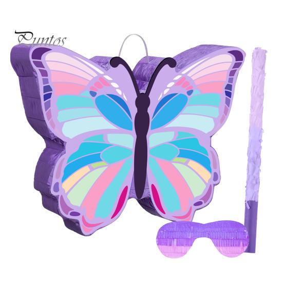 Бабочка Пиньята Детская пиньята с веревочкой и палочкой, конфетти с завязанными глазами для девочек, интерактивные принадлежности для дня рождения, реквизит для фотосъемки, держатель для конфет фиолетовый
Бабочка Пиньята Детская пиньята с веревочкой и палочкой, конфетти с завязанными глазами для девочек, интерактивные принадлежности для дня рождения, реквизит для фотосъемки, держатель для конфет фиолетовый