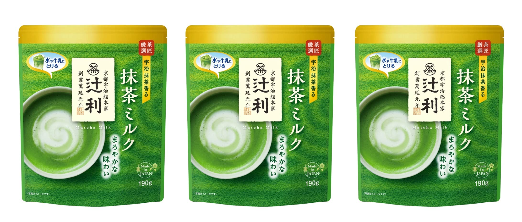 Tsujiri Матча Молоко 190г х 3 зелёный
Tsujiri Матча Молоко 190г х 3 зелёный