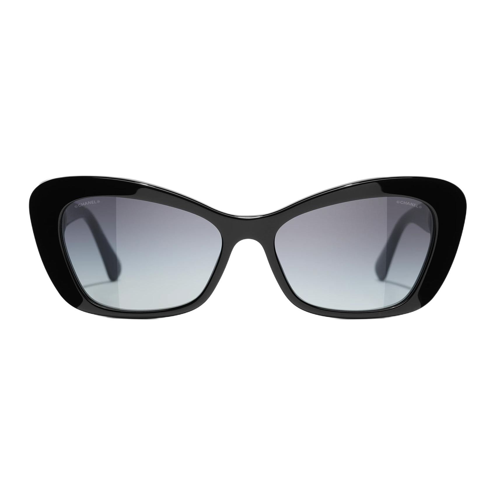 Chanel Logo Detail Cat Eye Sunglasses Unisex sunglasses Black CH5481HA-C622S6 56,Black, Asia Version
Chanel Logo Detail Cat Eye Sunglasses Unisex sunglasses Black CH5481HA-C622S6 56,Black, Asia Version