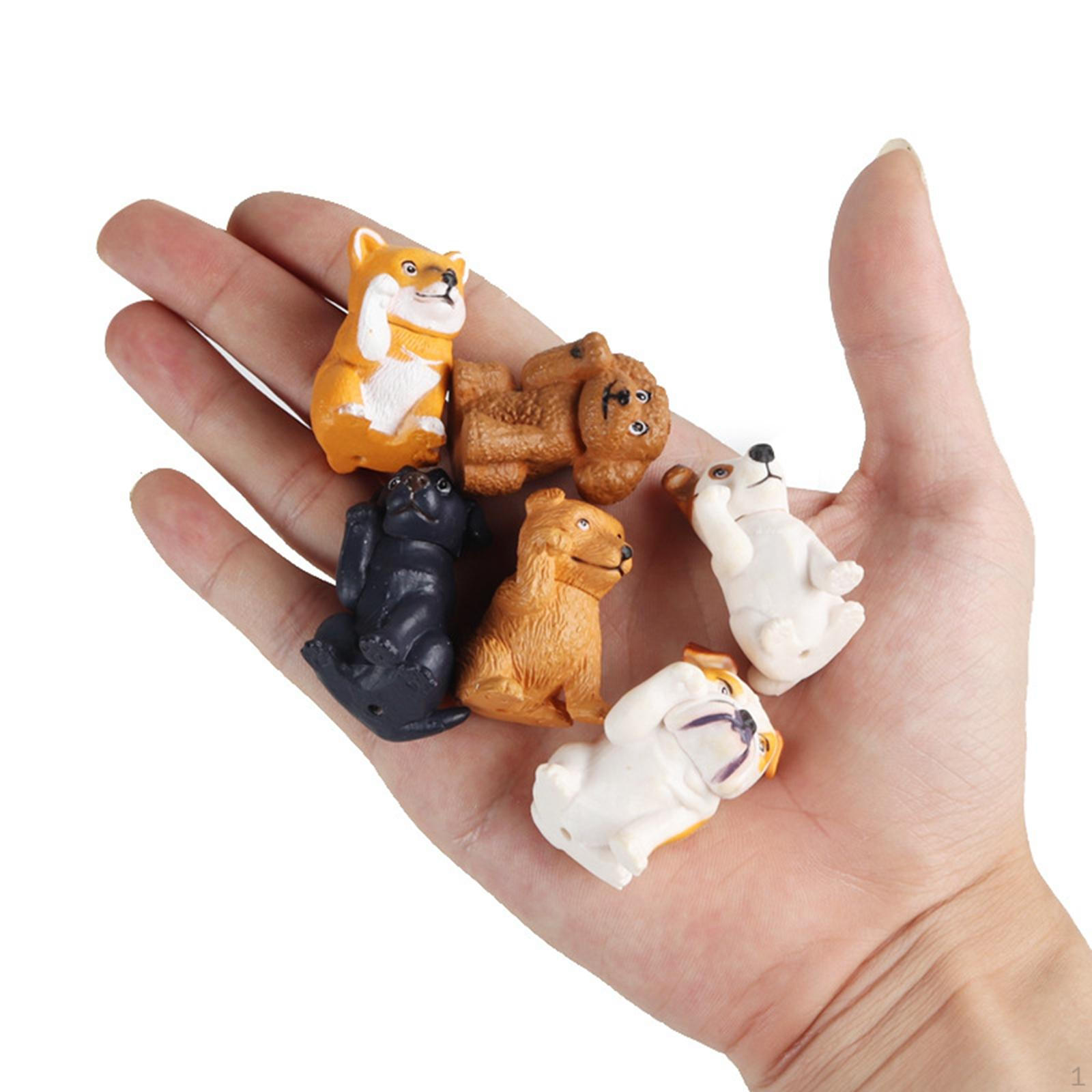 Miniature Animals Model Toys Figurines for Micro Landscape Movie Props E-6pcs
Miniature Animals Model Toys Figurines for Micro Landscape Movie Props E-6pcs